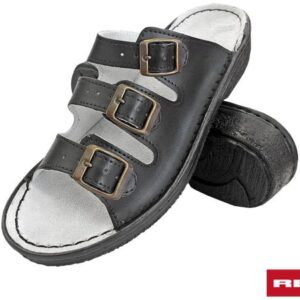 Buty zawodowe z profilem ortopedycznym skórzane BMRKLA3PASD