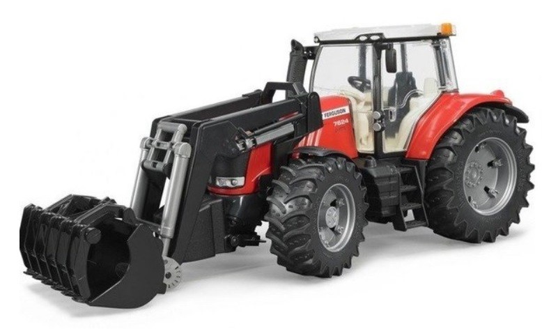 Ciągnik z ładowaczem czołowym Massey Ferguson 7600 U03047