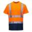 T-shirt ostrzegawczy dwukolorowy S378