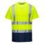 T-shirt ostrzegawczy dwukolorowy S378