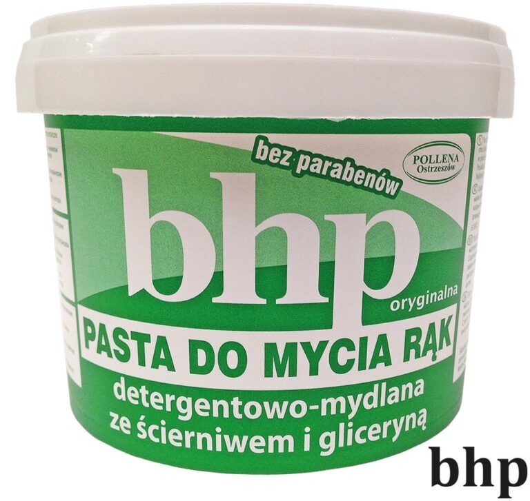 Pasta do rąk ze ścierniwem BHP-PAS500SCIER 500 G