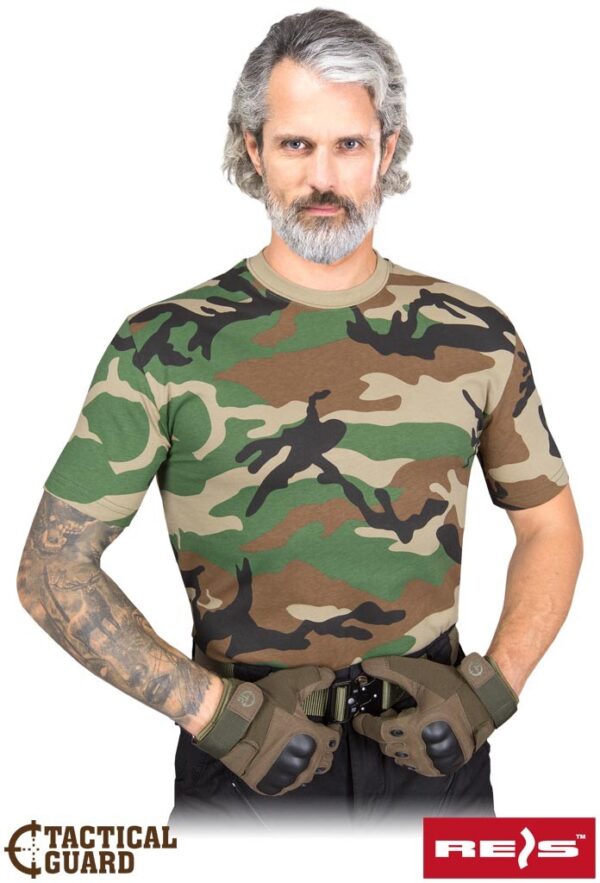 T-shirt z krótkim rękawem Tactical Guard Moro TG-TARNUNG