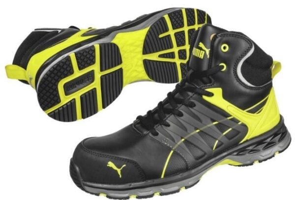 Trzewik ochronny roboczy Puma VELOCITY 2.0 YELLOW MID S3 ESD HRO SRC