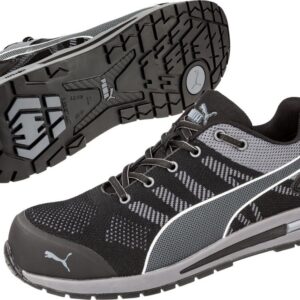 Półbut ochronny roboczy Puma ELEVATE KNIT BLACK LOW S1P ESD HRO SRC