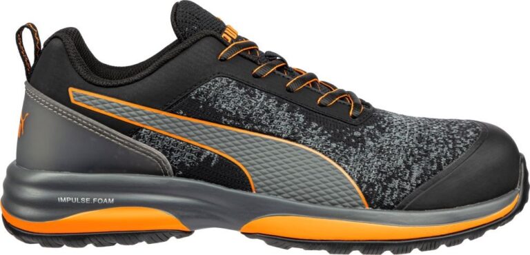 Półbut ochronny roboczy Puma CHARGE ORANGE LOW S1P ESD HRO SRC