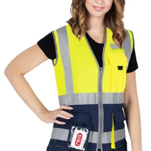 Kamizelka ostrzegawcza, damska KOS-LADY