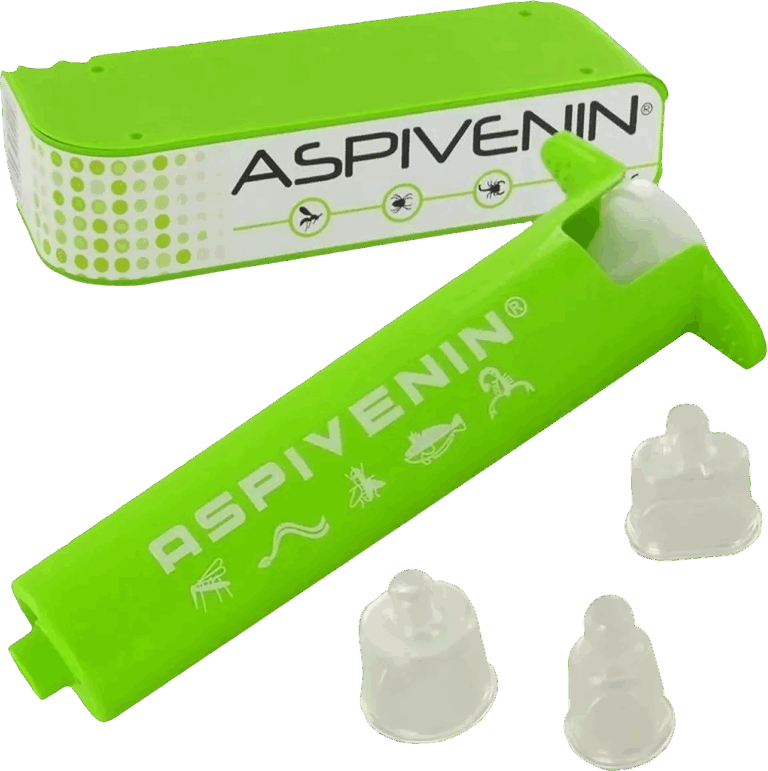 Miniaturowa pompka ssąca ASPIVENIN do usuwania jadów i toksyn ASPIVENIN