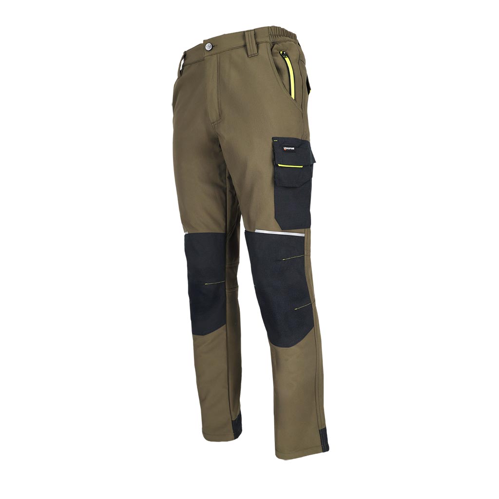 Spodnie ochronne do pasa, męskie SOFTSHELL LH-GREX-SHT - obrazek 4